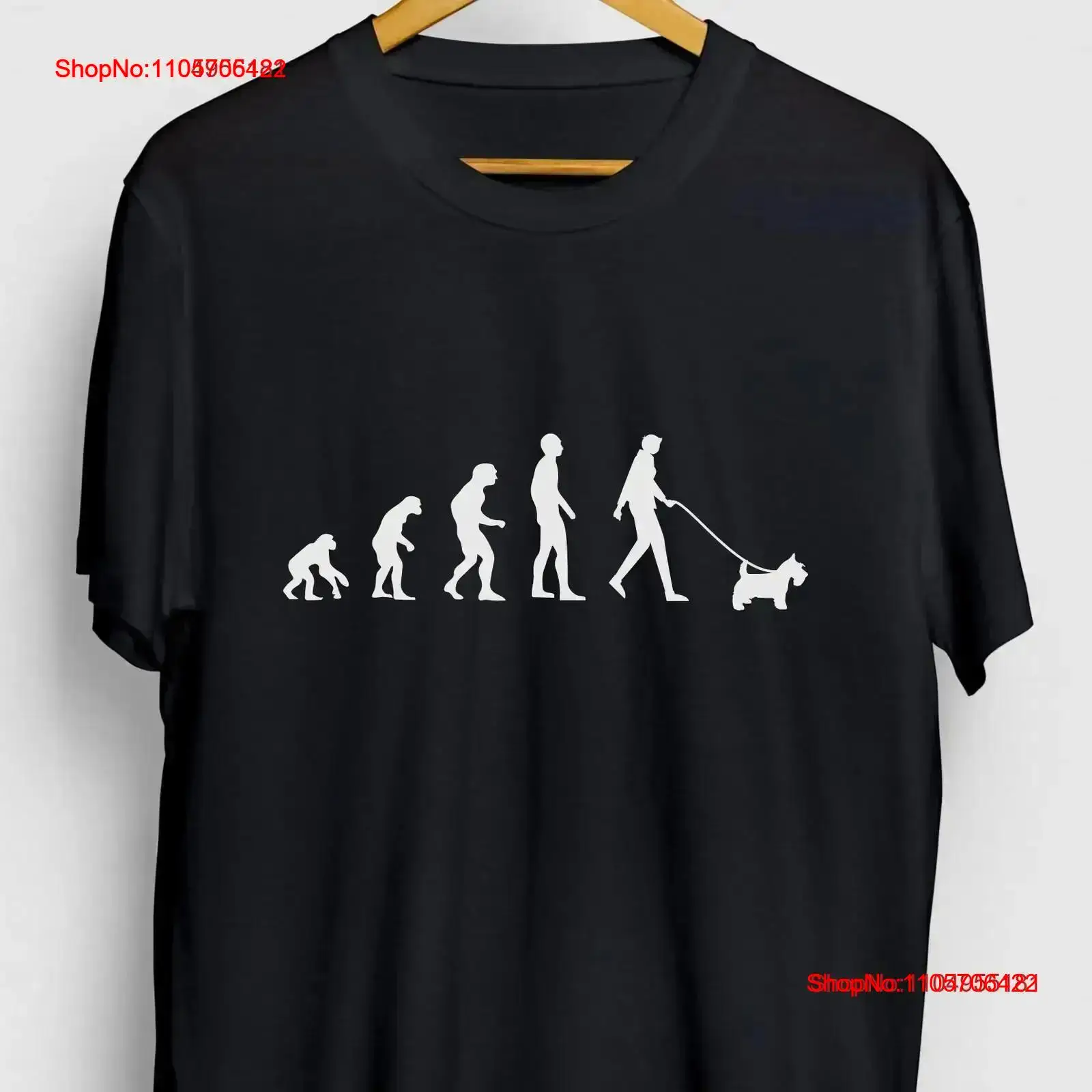 Men'S Fashion Evolution - Scottish Terrier T Shirt Mama Evolution