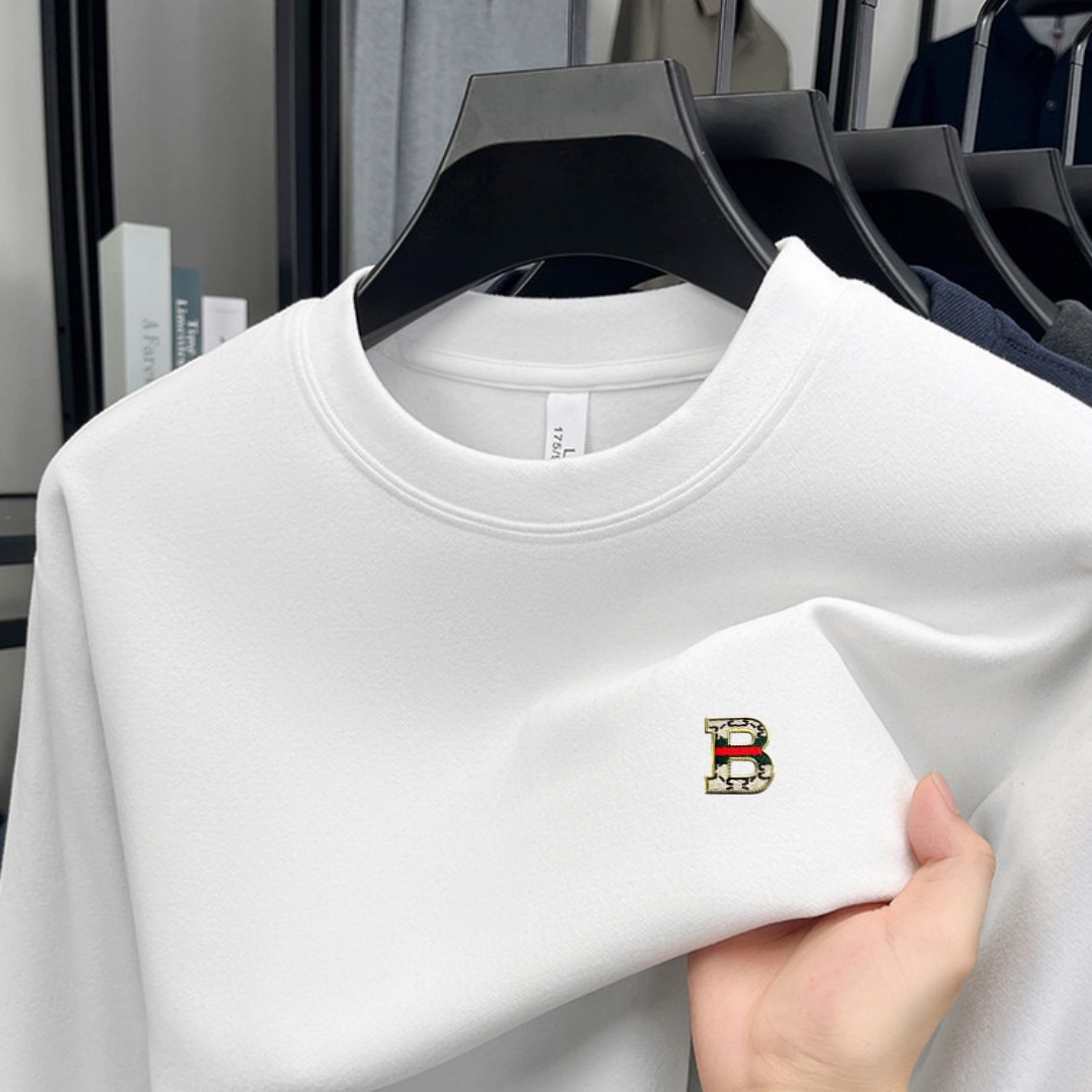 Men'S Fashion Brands - Soft cotton high-end brand men's long