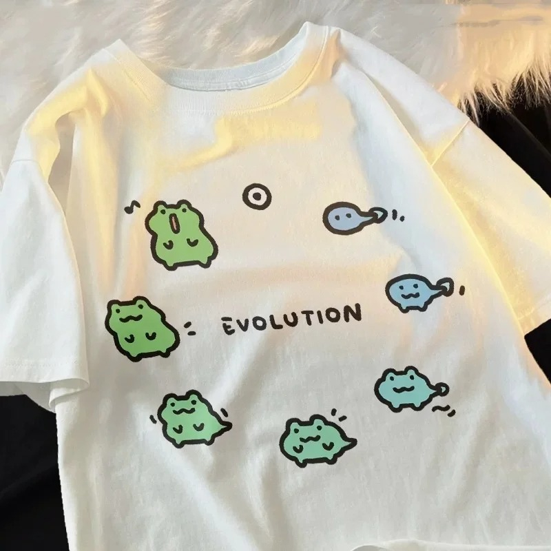 Men'S Fashion Evolution - 2026 New Frog Evolution Print Women's