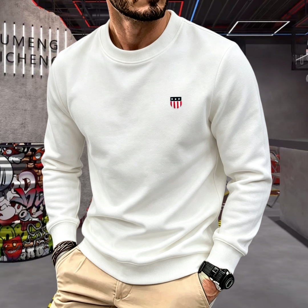 Men'S Fashion Brands - Soft cotton high-end brand men's long