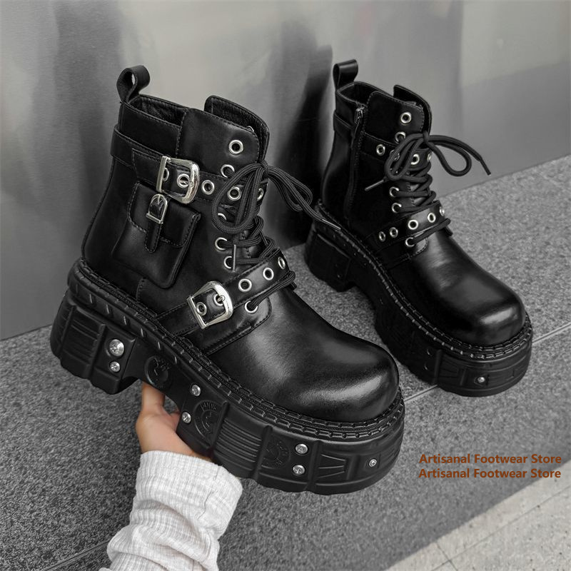 Black Pocket Decor Ankle Boots - Chelsea Boots Men recension och pris