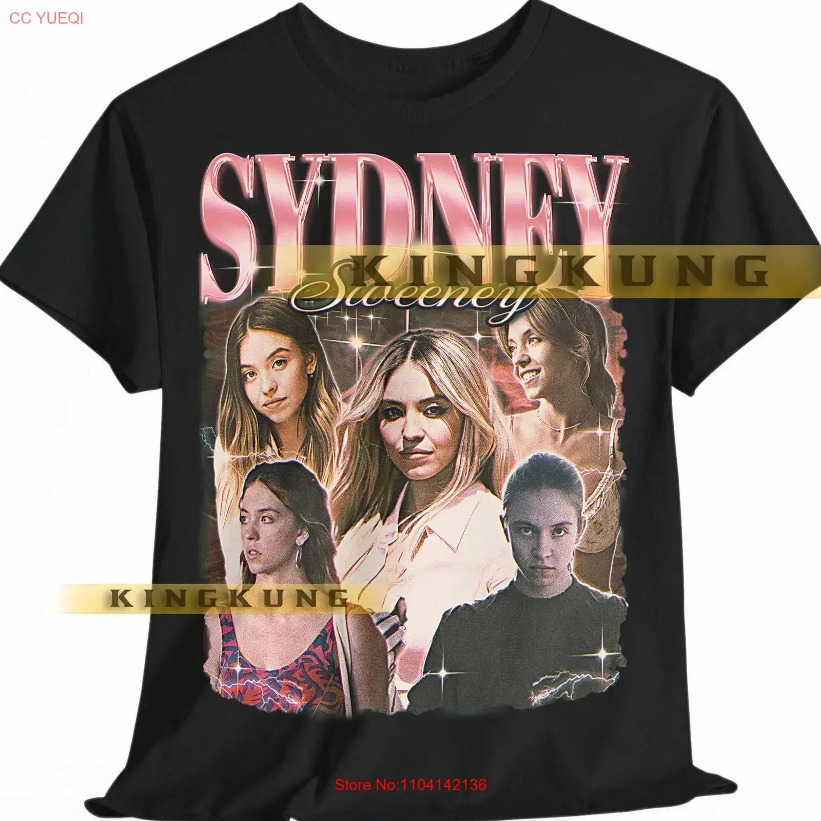 SYDNEY SWEENEY T Shirt Vintage - Men'S Fashion Sydney recension och pris
