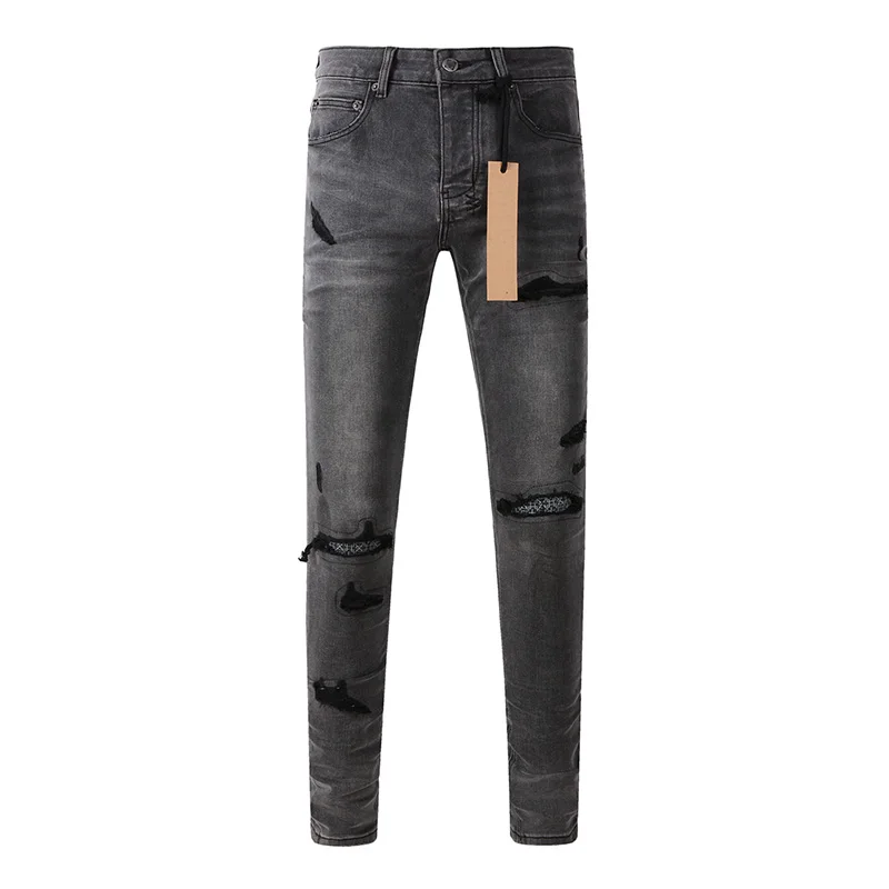 Men's High Street Distressed A - Skinny Jeans Ripped recension och pris