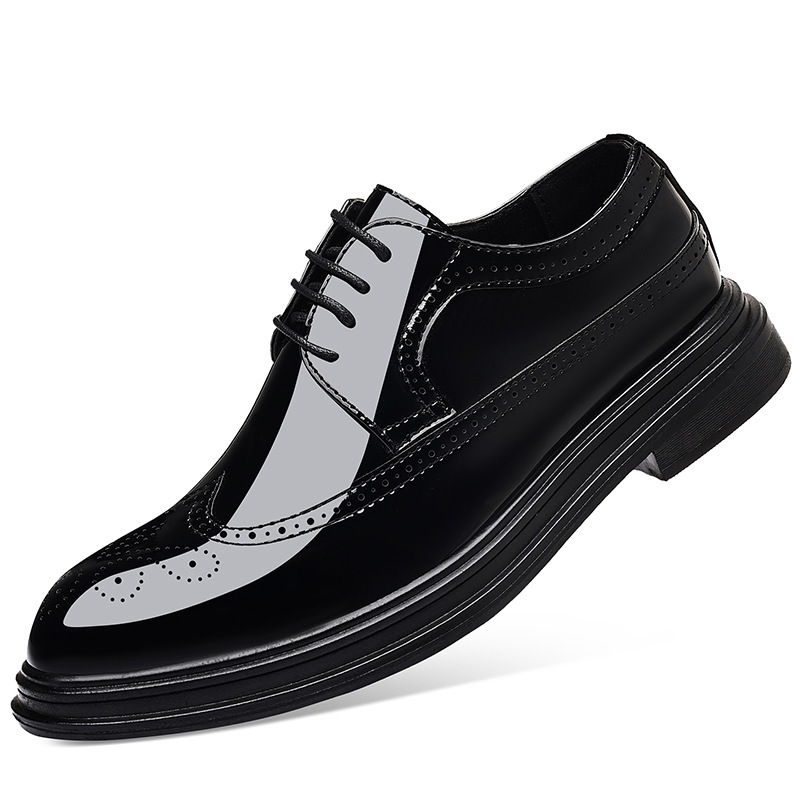Men's Patent Leather Brogue Dr - Oxford Shoes Brogue recension och pris