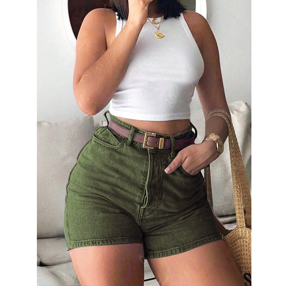 Women Summer Denim Shorts High - Skinny Jeans Ripped recension och pris