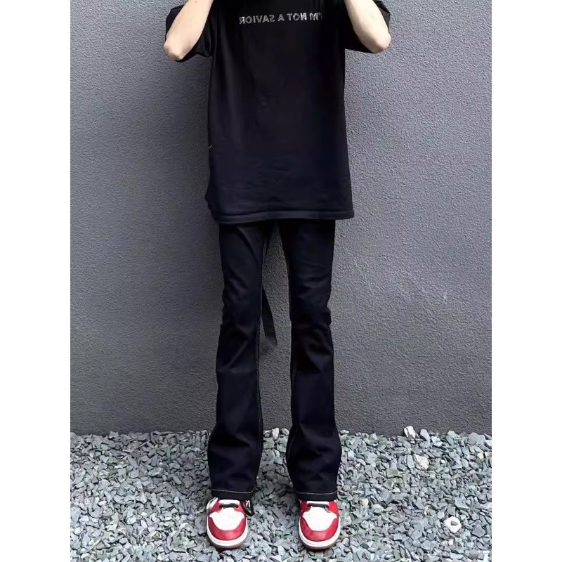 High-street Vibe Style Long Ri - Skinny Jeans Ripped recension och pris