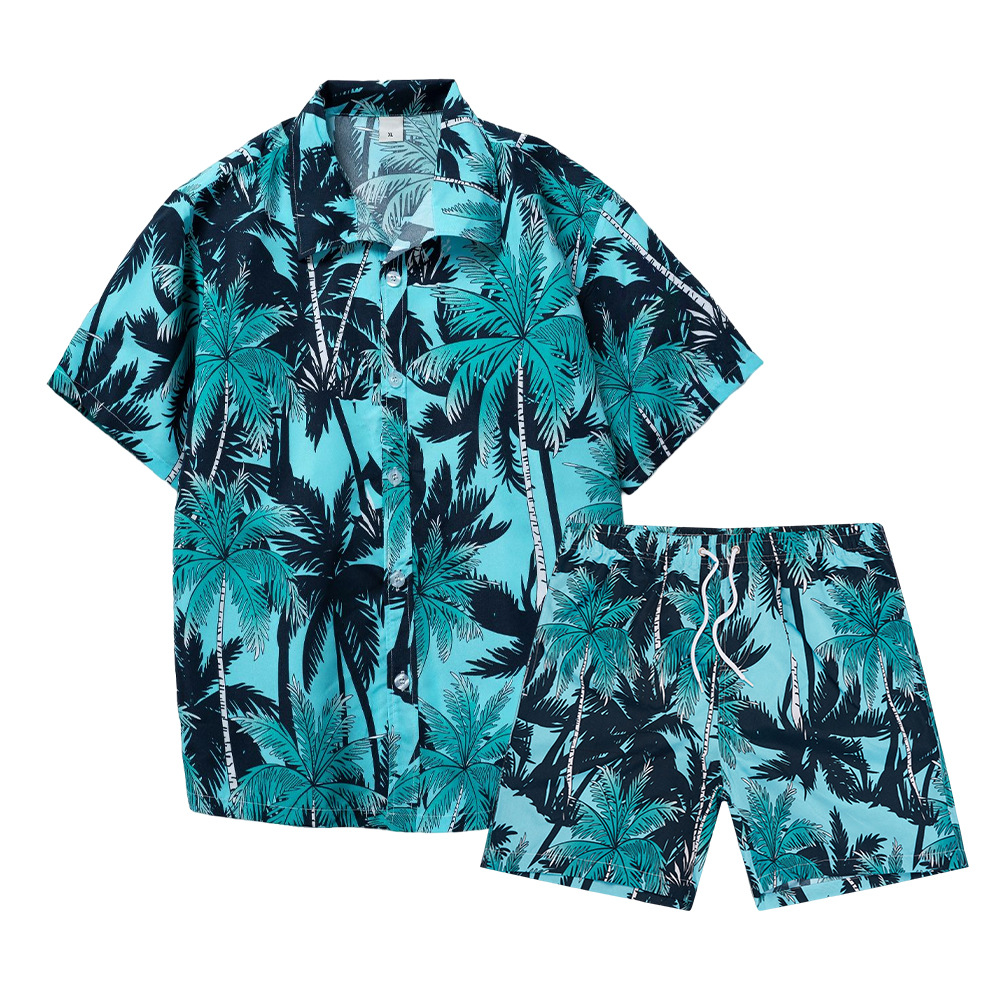 Hawaiian Coconut Tree 3D Print - Mens Fashion Suits recension och pris