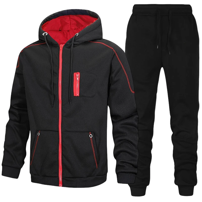 Fashion Men's Tracksuit Casual - Men'S Fashion Zipper Jacket recension och pris