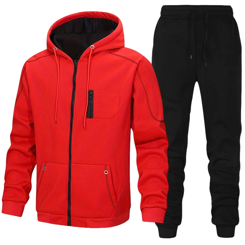 Fashion Men's Tracksuit Casual - Men'S Fashion Zipper Jacket recension och pris