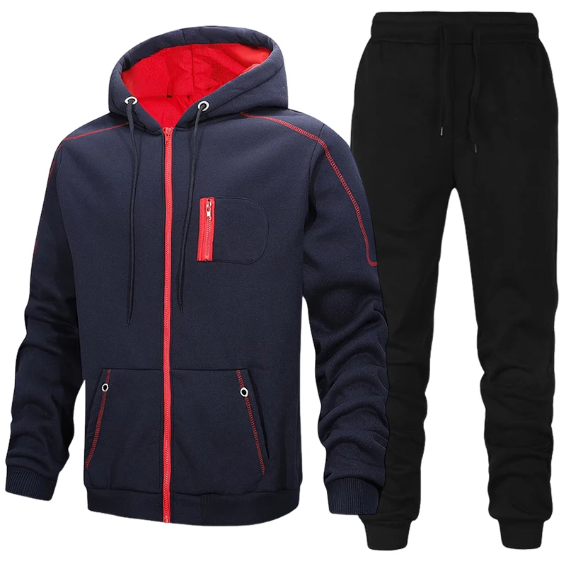 Fashion Men's Tracksuit Casual - Men'S Fashion Zipper Jacket recension och pris