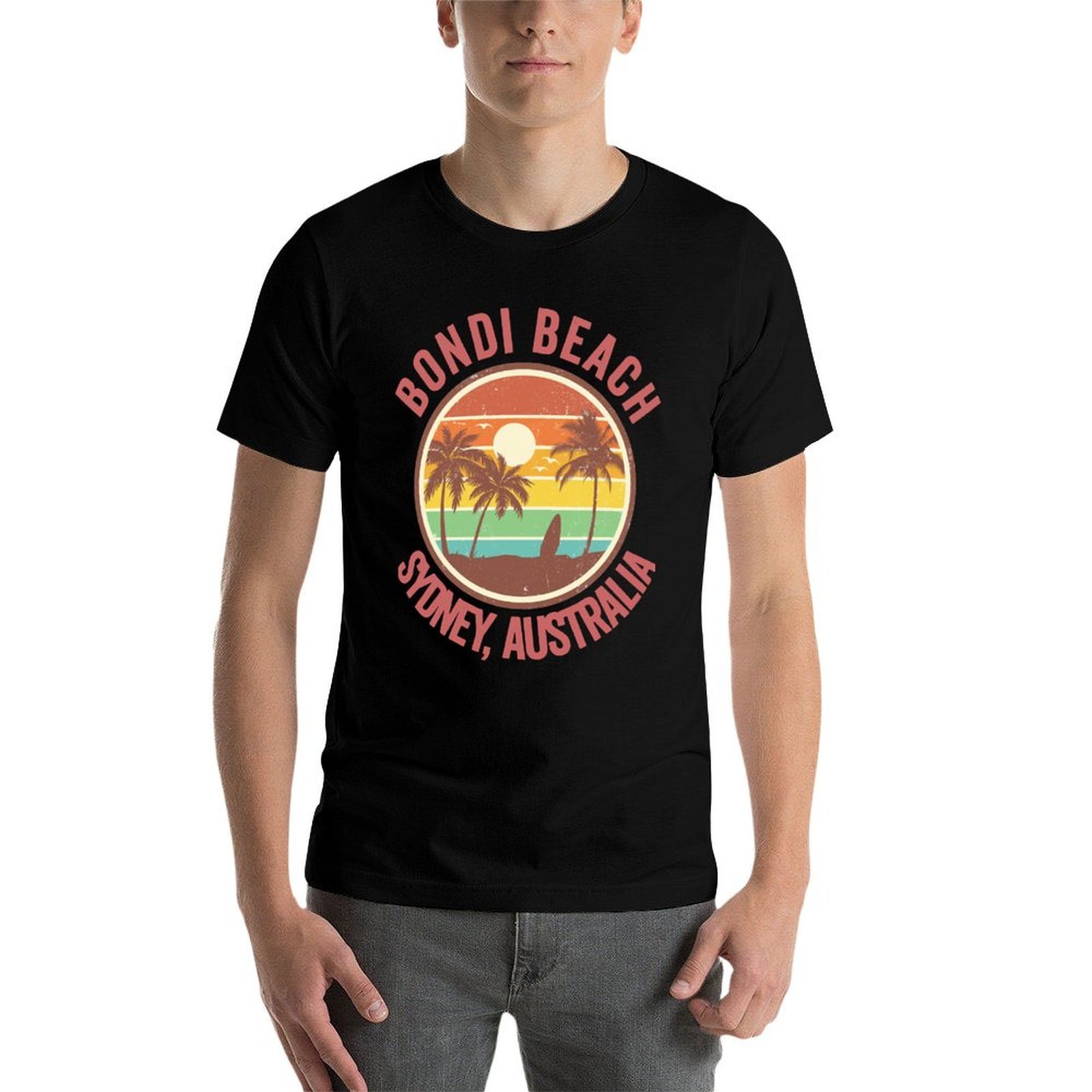 Retro Bondi Beach Sydney Austr - Men'S Fashion Sydney recension och pris