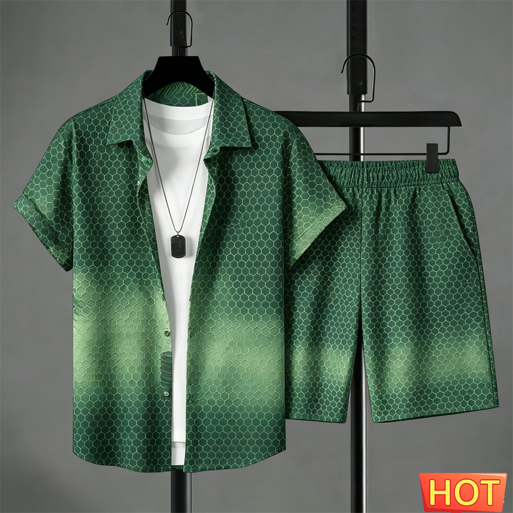 Summer Outfits Man Shirt Set G - Men'S Fashion Course recension och pris