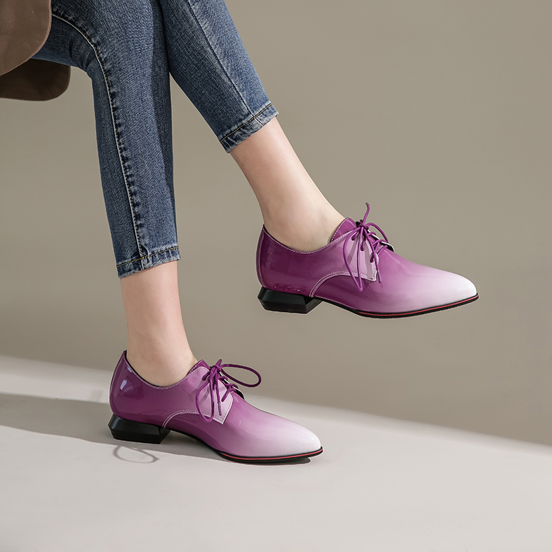 British Women Oxfords Gradient - Oxford Shoes Brogue recension och pris