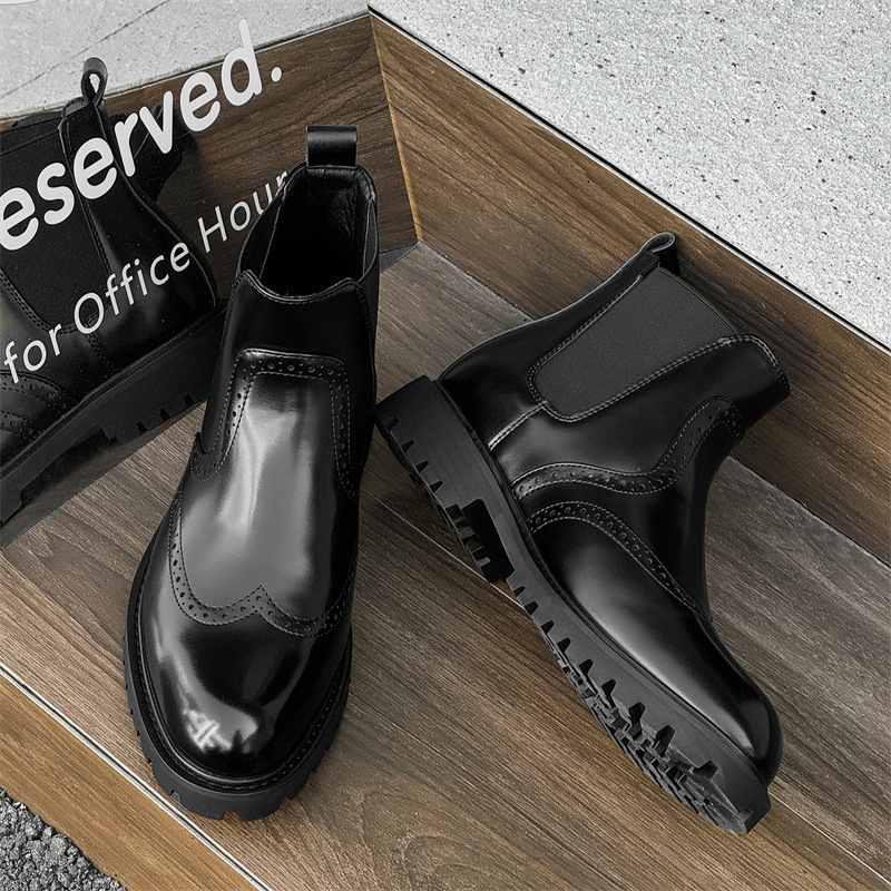 big size mens fashion party pr - Chelsea Boots Men recension och pris