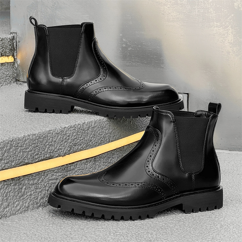 big size mens fashion party pr - Chelsea Boots Men recension och pris
