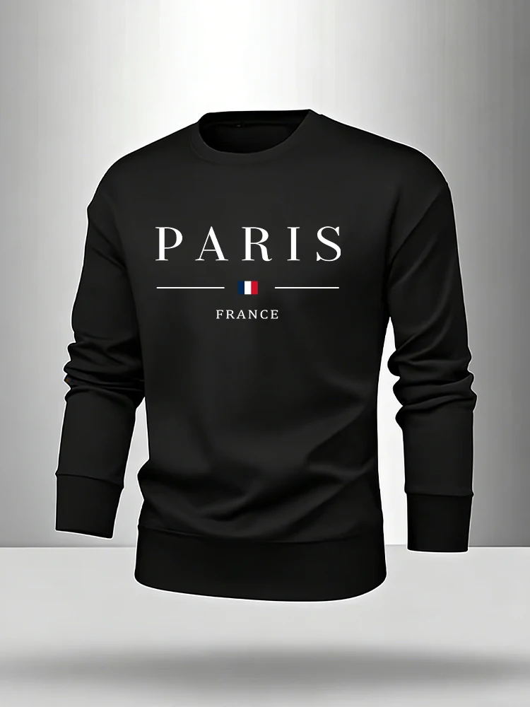 Paris Print Men's Set Pullover - Paris Fashion Men recension och pris