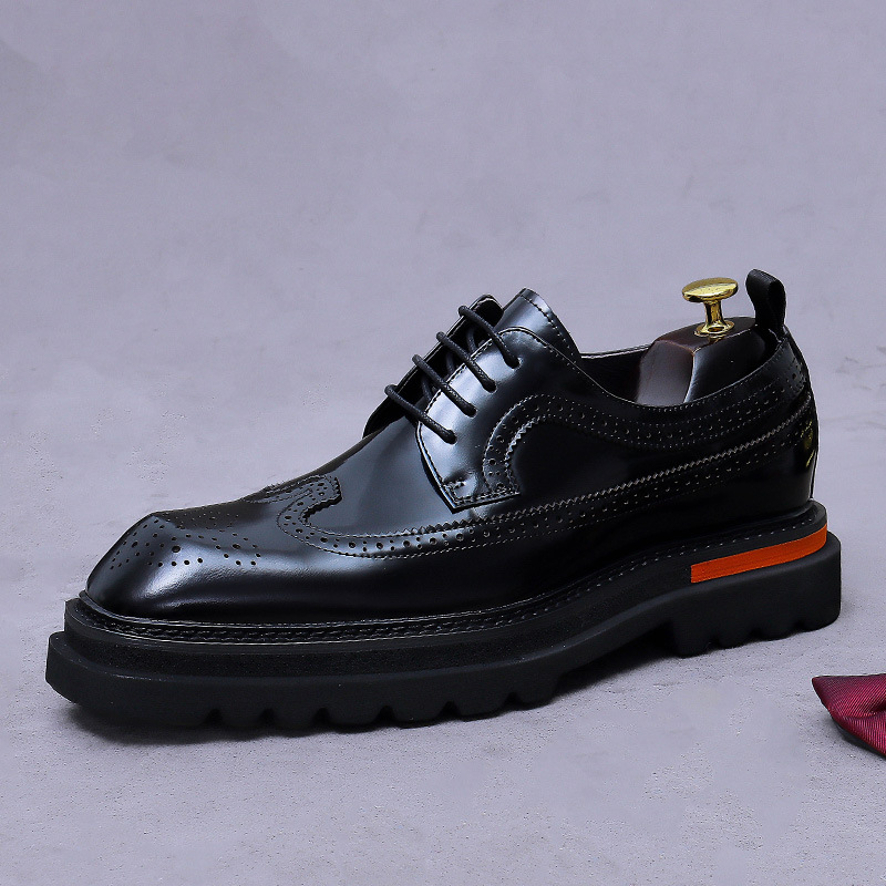 Men's Brogue Platform Oxford S - Oxford Shoes Brogue recension och pris