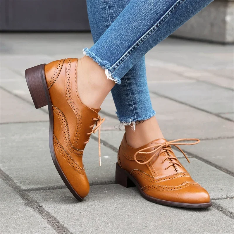 British Flats Women Oxfords Mi - Oxford Shoes Brogue recension och pris