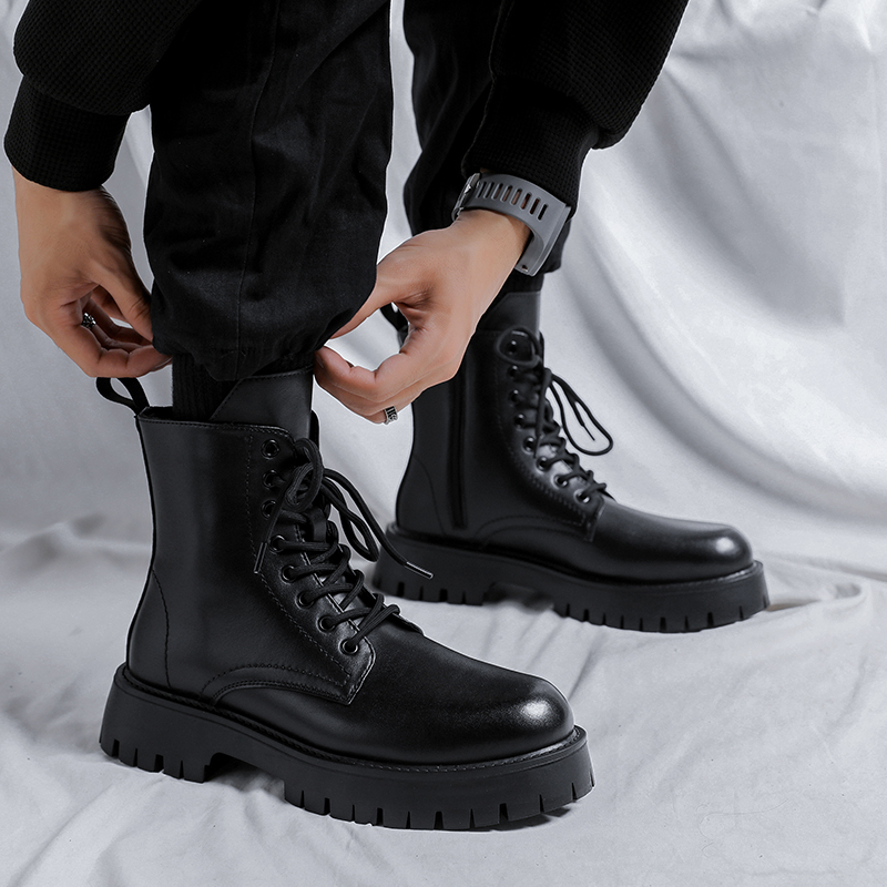 Men Luxury Fashion Genuine Lea - Chelsea Boots Men recension och pris