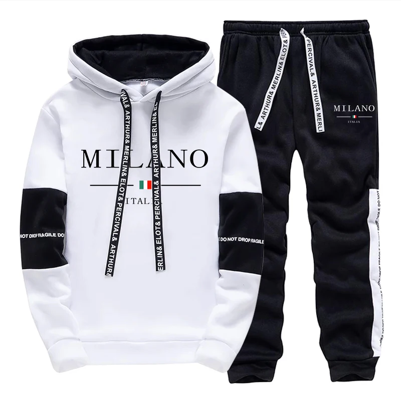 Men's Set/Hoodie/Pants Italy T - Mens Fashion Suits recension och pris