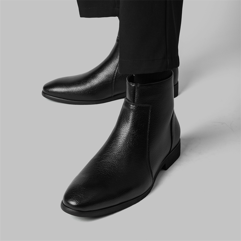 Business Casual Men's Soft Lea - Chelsea Boots Men recension och pris