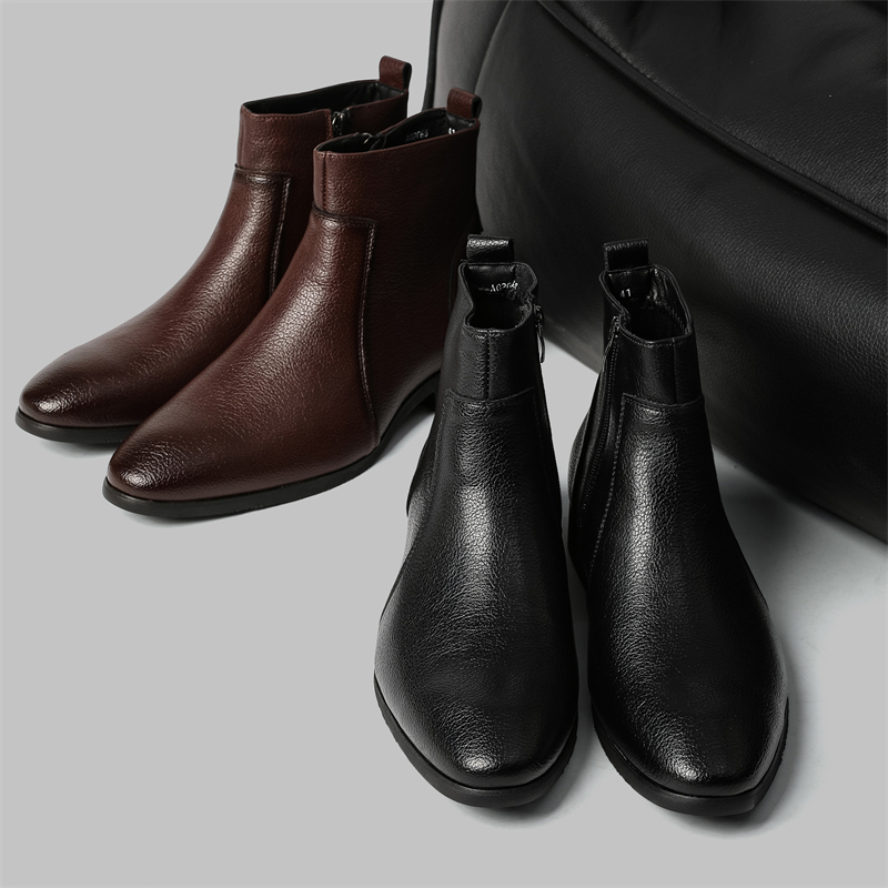 Business Casual Men's Soft Lea - Chelsea Boots Men recension och pris