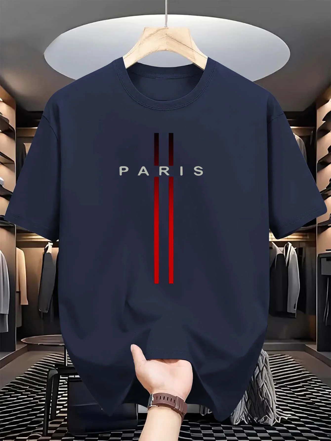 Men's 100% pure cotton summer  - Paris Fashion Men recension och pris