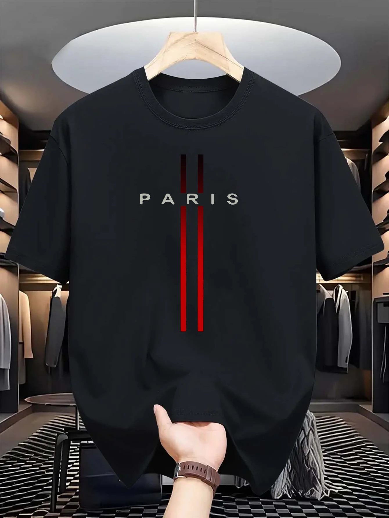 Men's 100% pure cotton summer  - Paris Fashion Men recension och pris
