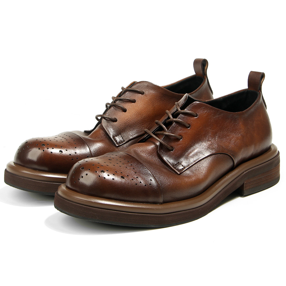 Top Quality Genuine Leather Me - Oxford Shoes Brogue recension och pris
