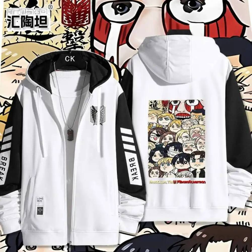Ackerman Levi Mikasa·Ackerman  - Men'S Fashion Zipper Jacket recension och pris