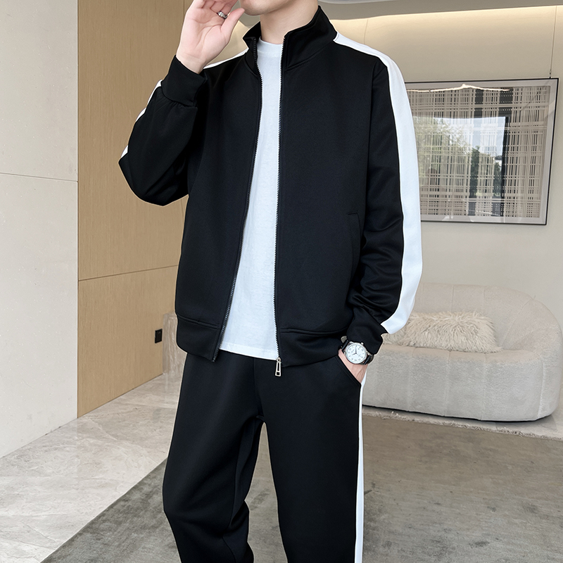 Autumn Men Tracksuit Casual Jo - Men'S Fashion Zipper Jacket recension och pris