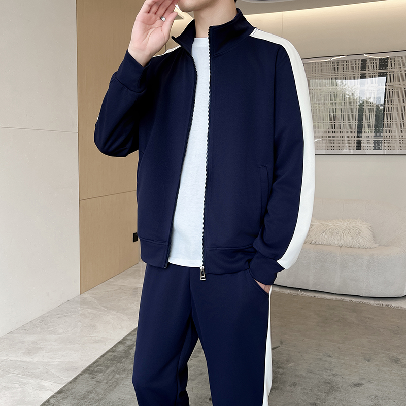 Autumn Men Tracksuit Casual Jo - Men'S Fashion Zipper Jacket recension och pris