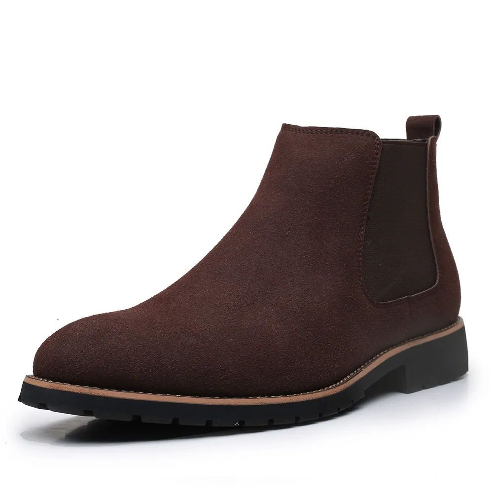 Men Ankle Boots British Style  - Chelsea Boots Men recension och pris