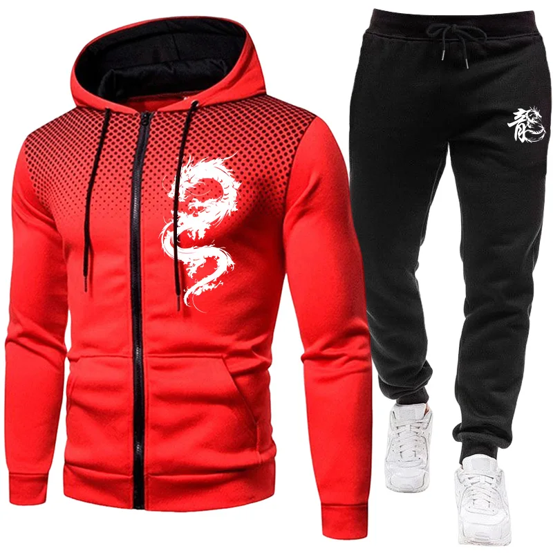 Men's Paris Dragon Pattern Fas - Mens Fashion Suits recension och pris