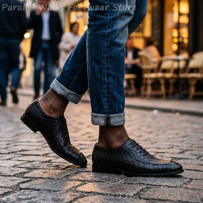 Sartorial Men Oxfords Fish Sca - Oxford Shoes Brogue recension och pris