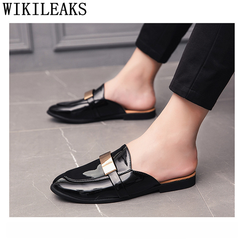 Black Half Shoes For Men Paten - Mens Fashion Zapatos recension och pris
