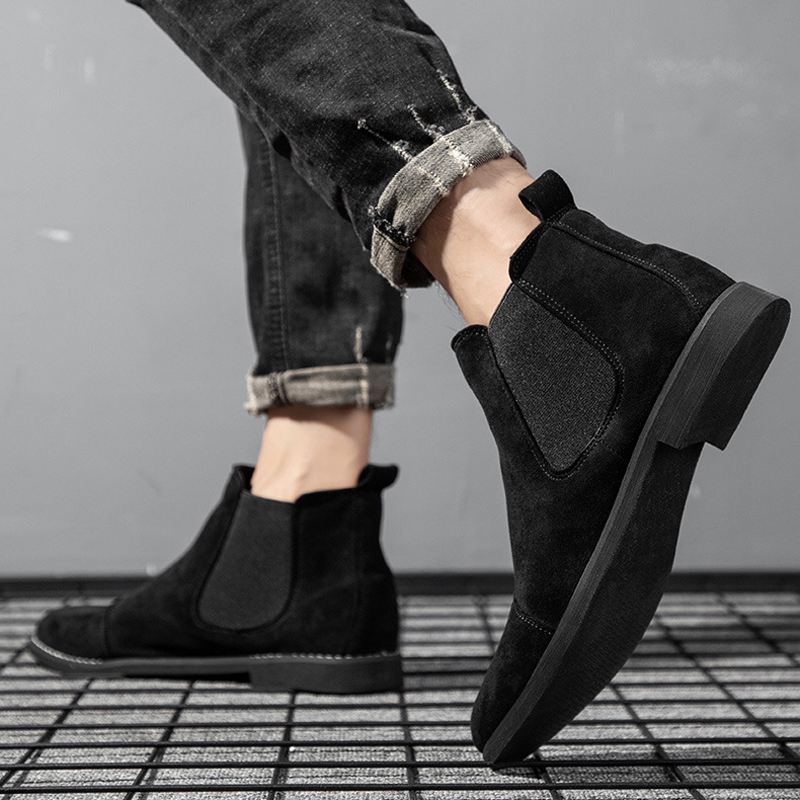 Men Chelsea Boots Suede Leathe - Chelsea Boots Men recension och pris