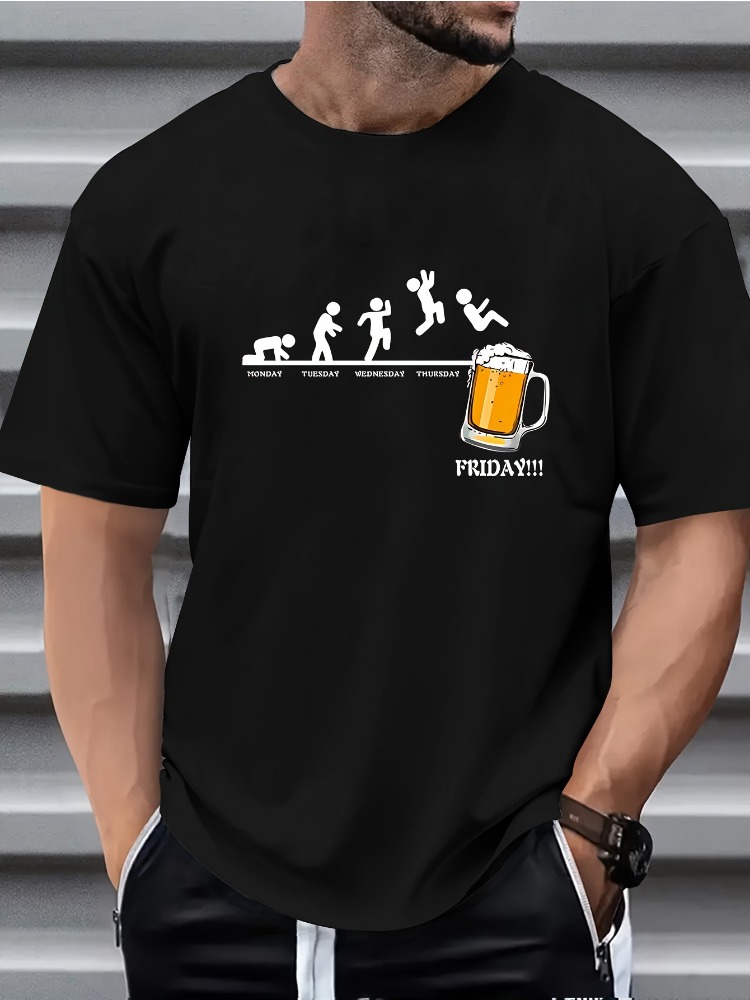 Mens Summer Crew Neck T Shirt  - Men'S Fashion Evolution recension och pris