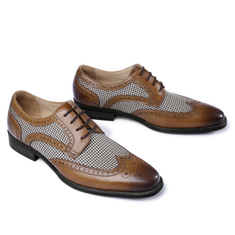 New Oxford Business Men Shoes  - Oxford Shoes Brogue recension och pris