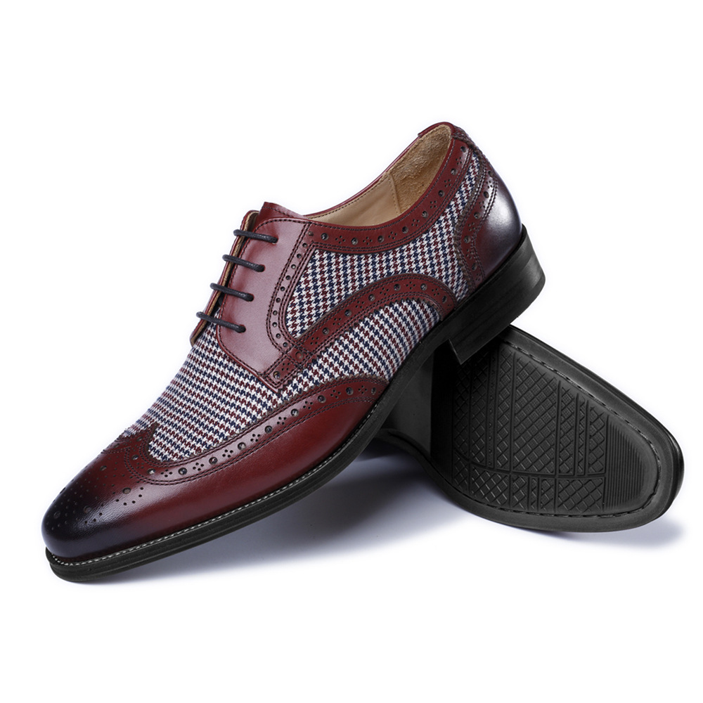 New Oxford Business Men Shoes  - Oxford Shoes Brogue recension och pris