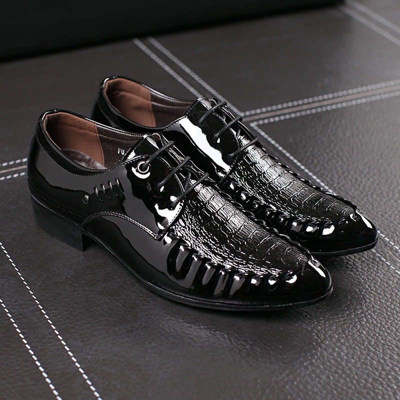 Men's  Dress Leather Shoes Lac - Oxford Shoes Brogue recension och pris