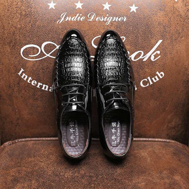 Men's  Dress Leather Shoes Lac - Oxford Shoes Brogue recension och pris